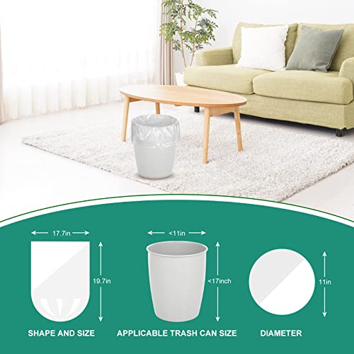 Magesh 4 Gallon Trash Bag Strong, Leakage-Free, Small Garbage Bags...