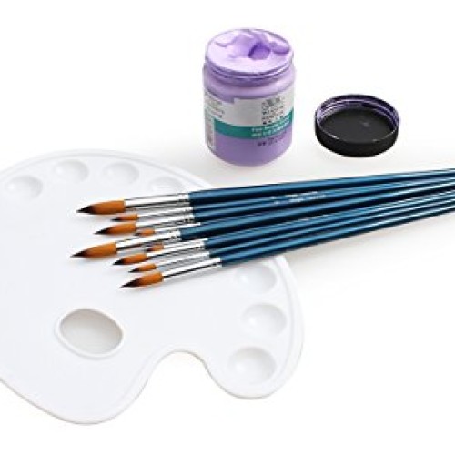 Artist Round Paint Brushes - Professional Quality Golden Nylon, Lo...