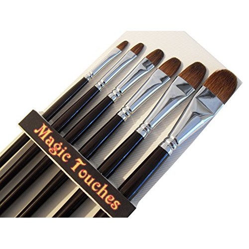 Magic Touches Making Life Magical Artist Paint Brushes Red Sable ...