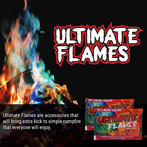 Magical Flames Fire Color Changing Packets for Campfires, Fire Pit...