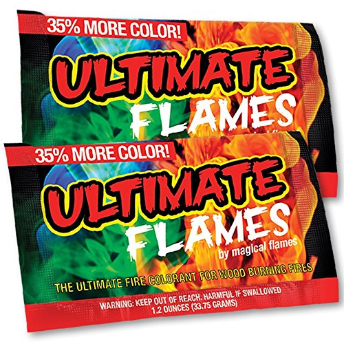 Magical Flames Fire Color Changing Packets for Campfires, Fire Pit...