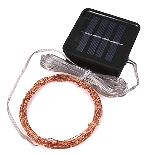Magicnight Solar Mini Teeny Tiny Lights,Starry String Light for Ga...