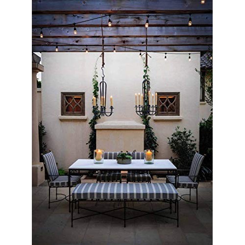 Solar String Lights, MagicPro 15 LED Light Bulbs Solar String Ligh...