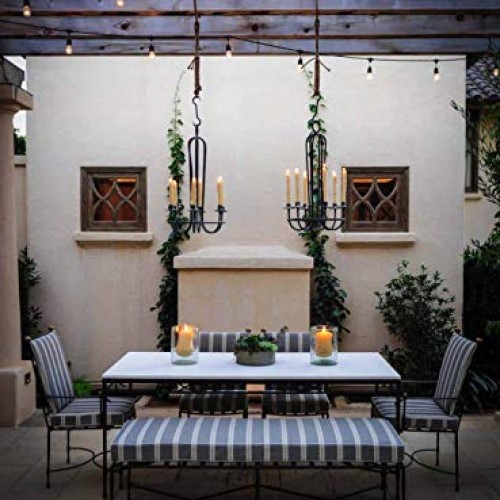 Solar String Lights, MagicPro 15 LED Light Bulbs Solar String Ligh...