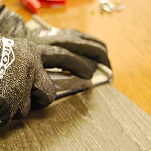 MAGID Cut Resistant Black Nitrile Coated Mechanics Work Gloves | E...