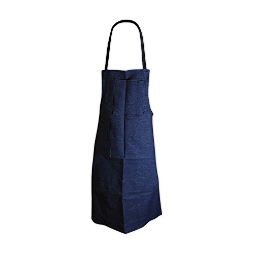 Magid Glove & Safety B836-2P Denim Bib Style Apron, 28” x 36”, Blue