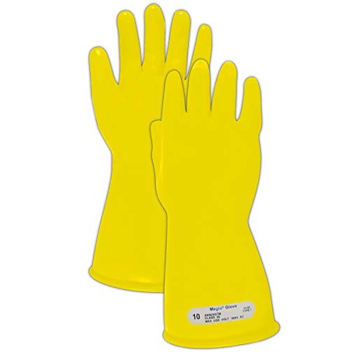 Magid Glove & Safety M-00-11-Y-9 Magid Class 00 Electrical Gloves,...