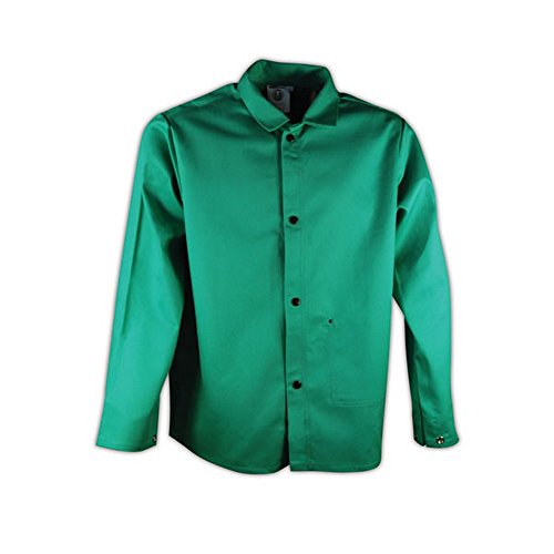 Magid SparkGuard Flame Resistant 12 oz. Cotton Jacket, Green, 30,...