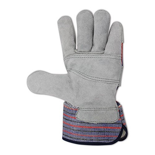 Magid TB725EPP Top n Double Layer Split Leather Palm Work Glove...