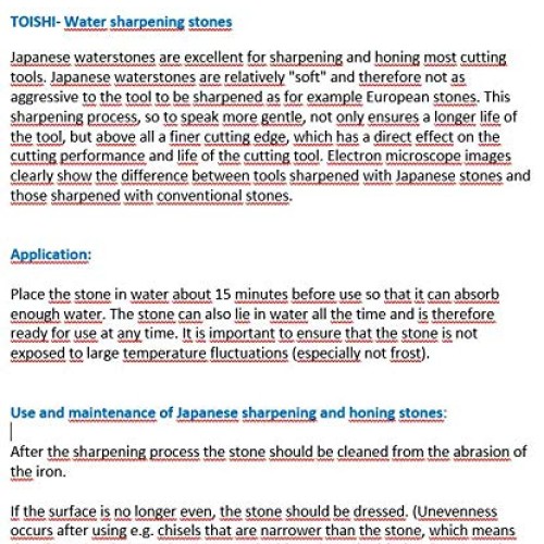 Magma Ohishi Japanese Toishi Waterstone, Grindstone, Grain 1000/60...