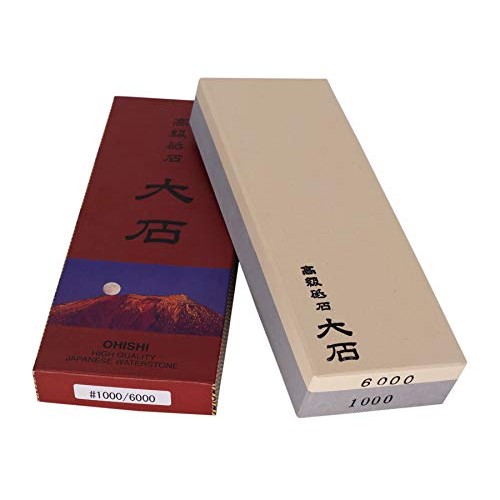 Magma Ohishi Japanese Toishi Waterstone, Grindstone, Grain 1000/60...