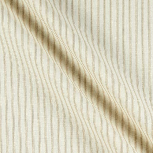 Magnolia Home Fashions 0421906 Berling Ticking Stripe Sand Fabric ...