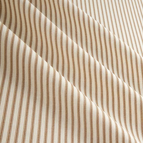 Magnolia Home Fashions Berlin Ticking Stripe Driftwood