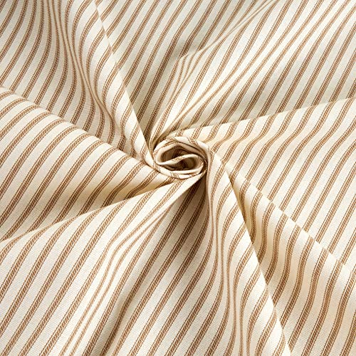 Magnolia Home Fashions Berlin Ticking Stripe Driftwood