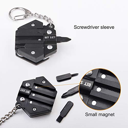 Magstone Multitool keychains Hexagon shape Stainless Steel Pocket ...
