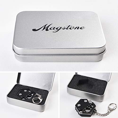 Magstone Multitool keychains Hexagon shape Stainless Steel Pocket ...