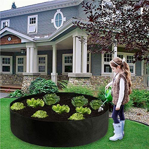 Maius Potato Grow Bag, 15/50/100 Gallon Grow Bag Raised Garden Bed...