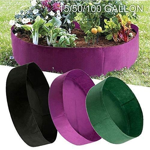 Maius Potato Grow Bag, 15/50/100 Gallon Grow Bag Raised Garden Bed...