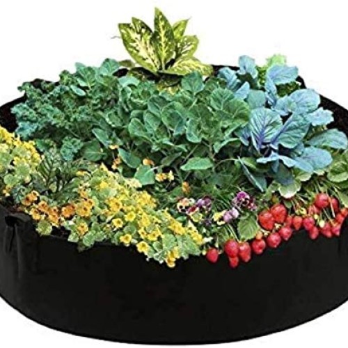 Maius Potato Grow Bag, 15/50/100 Gallon Grow Bag Raised Garden Bed...