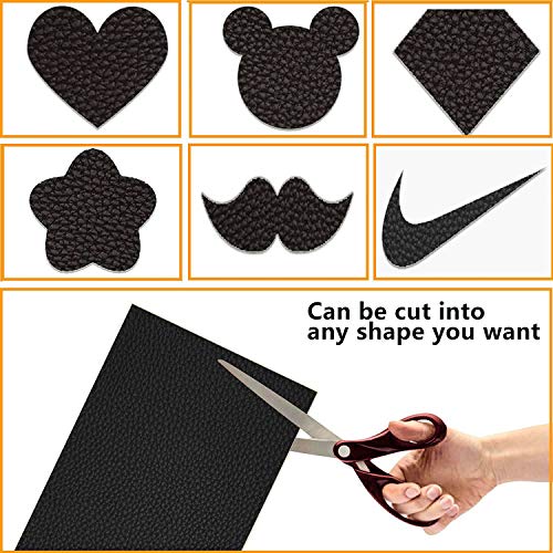 Leather Repair Tape Patch Leather Adhesive for Sofas, Car Seats, H...