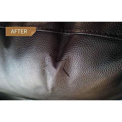 Leather Repair Tape Patch Leather Adhesive for Sofas, Car Seats, H...