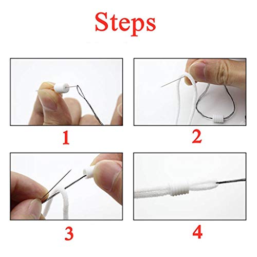 300PCS Elastic Cord Buckle for MaSk,Adjustable Earloop for Elastic...