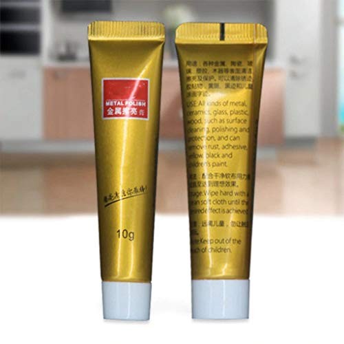 Ultimate Metal Polish Cream Rust Remover,Stainless Steel Cleaner a...