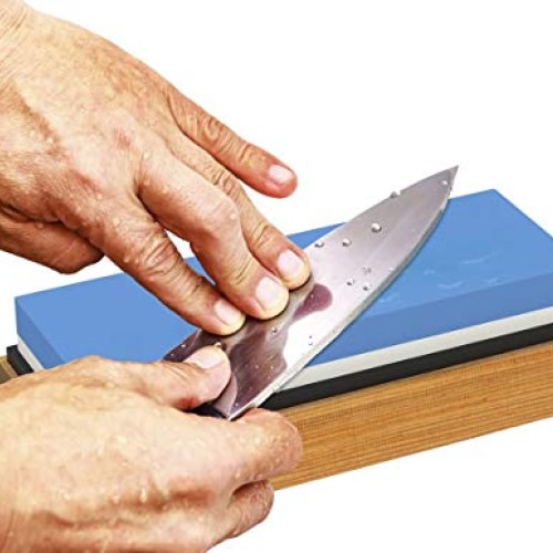 Whetstone Knife Sharpener-1000 6000 Grit, Professional Knife Sharp...