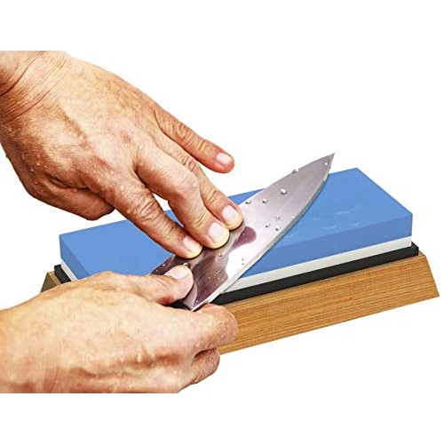 Whetstone Knife Sharpener-1000 6000 Grit, Professional Knife Sharp...
