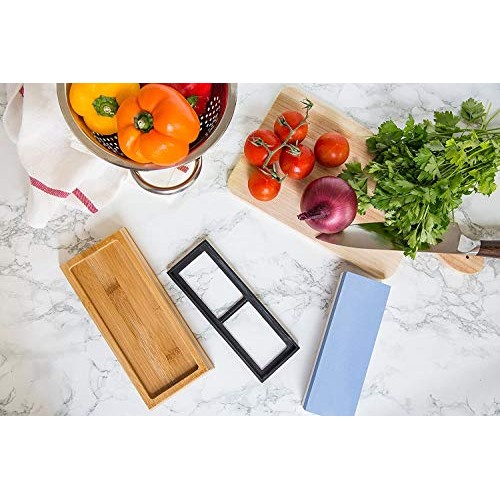 Whetstone Knife Sharpener-1000 6000 Grit, Professional Knife Sharp...