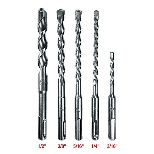 Makita 10 Piece - SDS-Plus Drill Bit Set For SDS+ Rotary Hammers -...