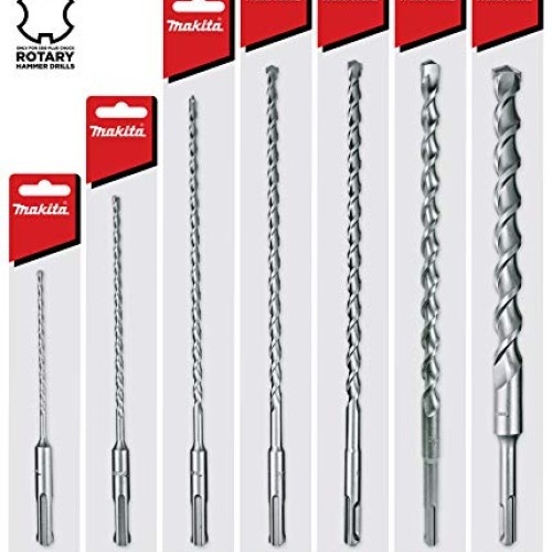 Makita 7 Piece - SDS-Plus Complete Drill Bit Set for SDS+ Rotary H...