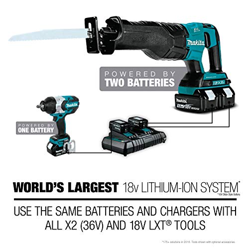 Makita XHU02M1 18V LXT Lithium-Ion Cordless 4.0Ah 22 Hedge Trim...