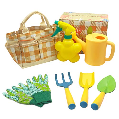 Malifea Kids Gardening Tool Set Colorful Children Garden Tools Bea...