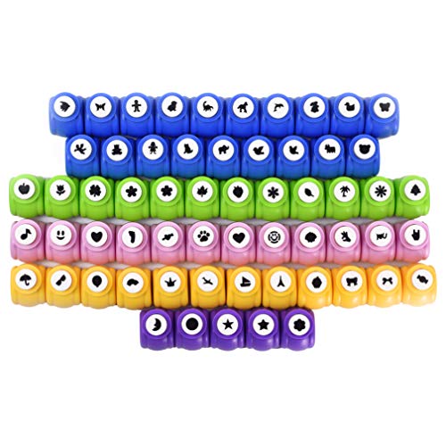 Shape Paper Punch Set | School Scrapbooking Paper Punchers for Art...