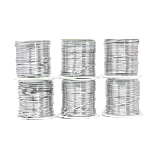 Mandala Crafts Anodized Aluminum Wire for Sculpting, Armature, Jew...