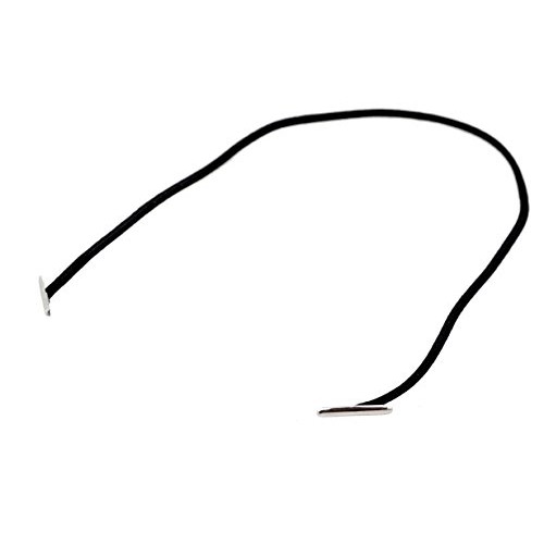 Mandala Crafts Elastic Barbed Cord, Stretch Loop Band with Metal E...