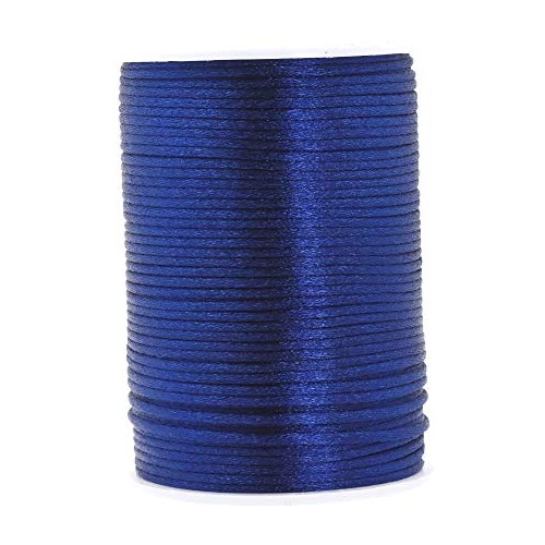 Mandala Crafts Satin Rattail Cord String from Nylon for Chinese Kn...