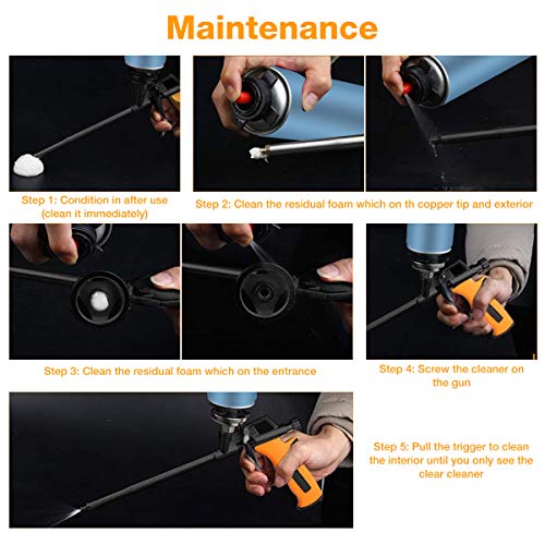 Foaming , MANGZ Hand Foam Caulking , PU Expanding Dispensing...