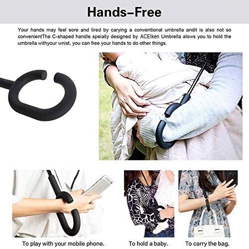 Fox Inverted Umbrella Hand Drawn Cartoon Foxes Dancing and Sitting...