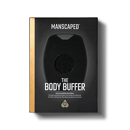 MANSCAPED The Body Buffer Premium Silicone Scrubber for Nourishin...