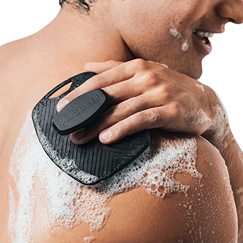 MANSCAPED The Body Buffer Premium Silicone Scrubber for Nourishin...