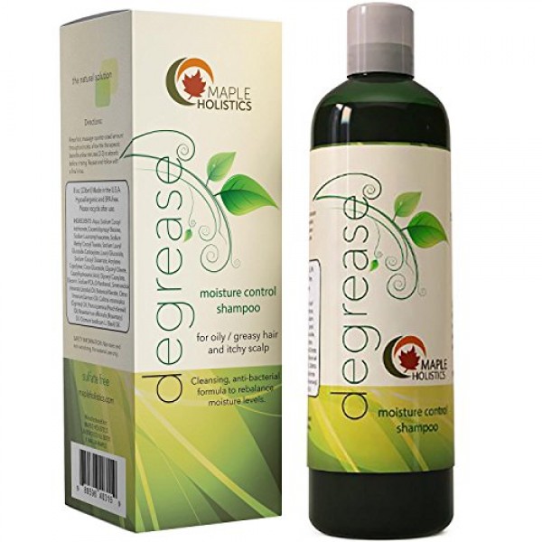 Shampoo for Oily Hair & Oily Scalp - Natural Dandruff Treatment fo...