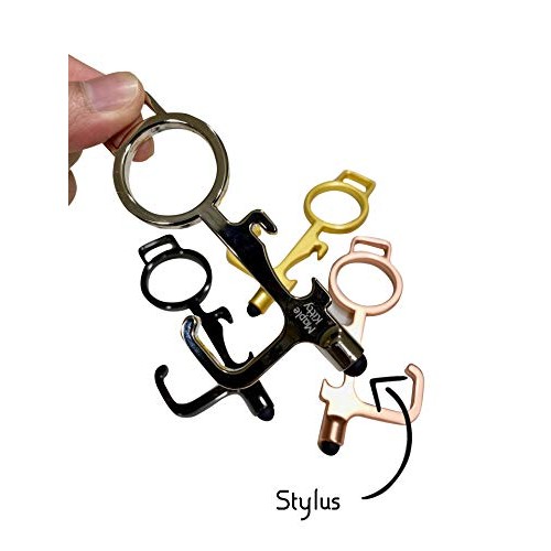 No Touch Door Opener 4 PC | Clean Keys Button Pusher Stylus | To...