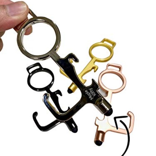 No Touch Door Opener 4 PC | Clean Keys Button Pusher Stylus | To...