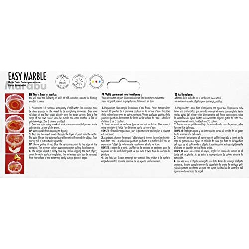 Marabu Easy Marble Paint Starter Set MBU66053