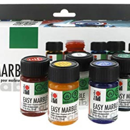Marabu Easy Marble Paint Starter Set MBU66053