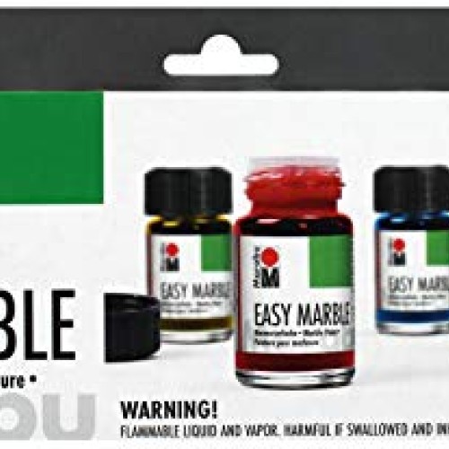 Marabu Easy Marble Paint Starter Set MBU66053