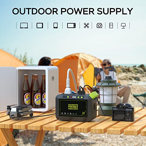 MARBERO 88Wh Portable Power Station 24000mAh Camping Solar Generat...