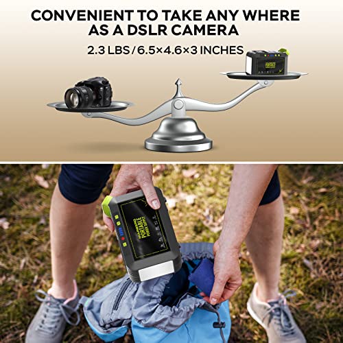 MARBERO 88Wh Portable Power Station 24000mAh Camping Solar Generat...